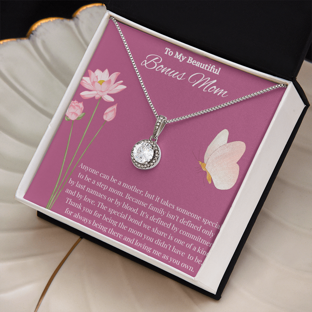 Bonus Mom Gift for Step Mother Gift from Bride, step mom gift for stepmom necklace, step mom wedding gift - Eternal Hope Necklace
