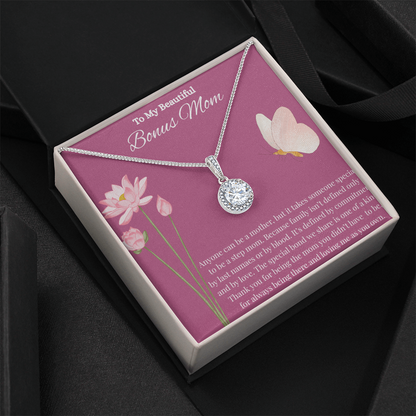 Bonus Mom Gift for Step Mother Gift from Bride, step mom gift for stepmom necklace, step mom wedding gift - Eternal Hope Necklace