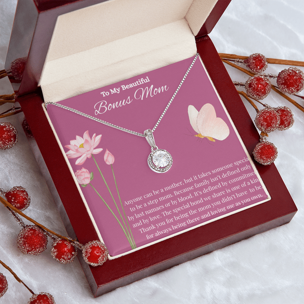 Bonus Mom Gift for Step Mother Gift from Bride, step mom gift for stepmom necklace, step mom wedding gift - Eternal Hope Necklace